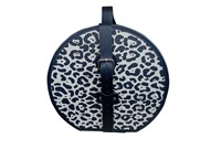 Hat box 40cm leopard