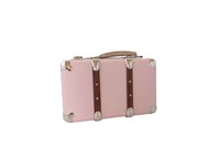 Riveted suitcase 30cm pink