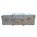 Riveted suitcase 40cm light mint