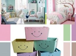 Kazeto beveled box with a smile