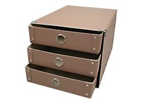 Drawer box A4 brown