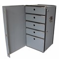 Big box with inside shelves grey