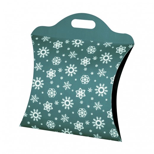 Christmas bag big blue-green