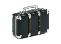 Riveted suitcase 30cm black