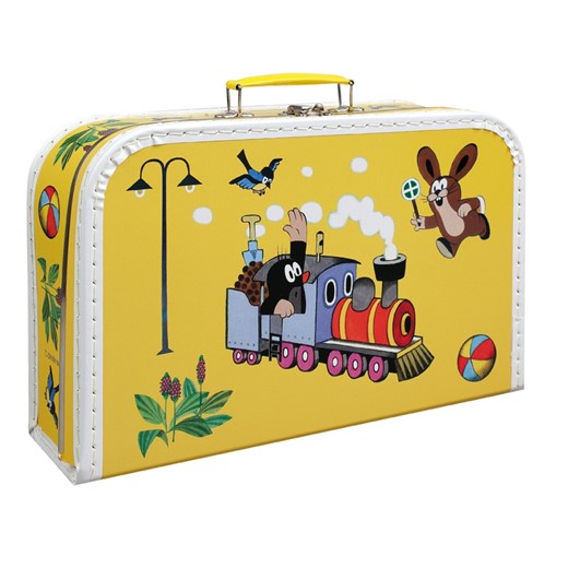 Children´s suitcase 35cm Mole and train
