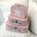 Children´s suitcase 25cm pink