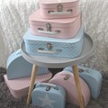 Children´s suitcase 25cm pink