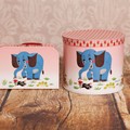 Children´s suitcase 30cm Mole and elephant
