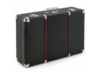 Riveted suitcase 70cm black
