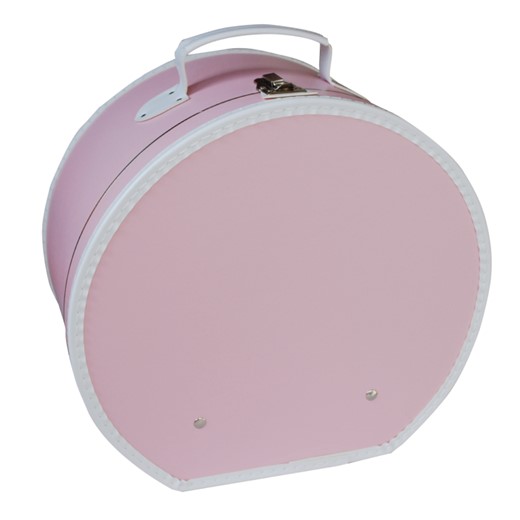 Kloboukovka 40cm růžová s bílou lemůvkou