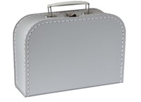 Dětský kufřík 30cm šedý