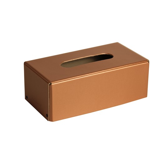 Box na kapesníky metal edition měď
