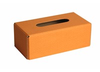 Box na kapesníky rattan edition oranžový