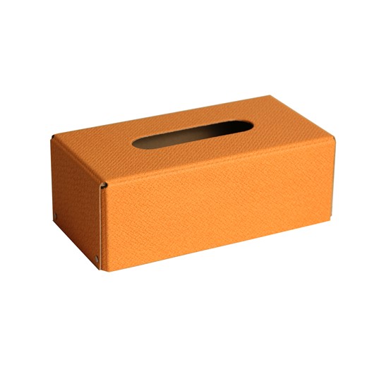 Box na kapesníky rattan edition oranžový
